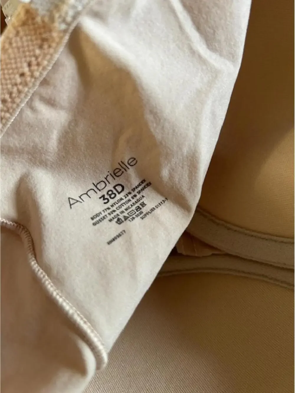 Ambrielle Beige Strapless Shapewear Slip Dress Size 38D